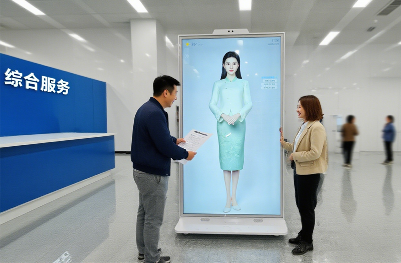 AI数字人深度融入智慧政务：功能升级+服务优化+场景拓展