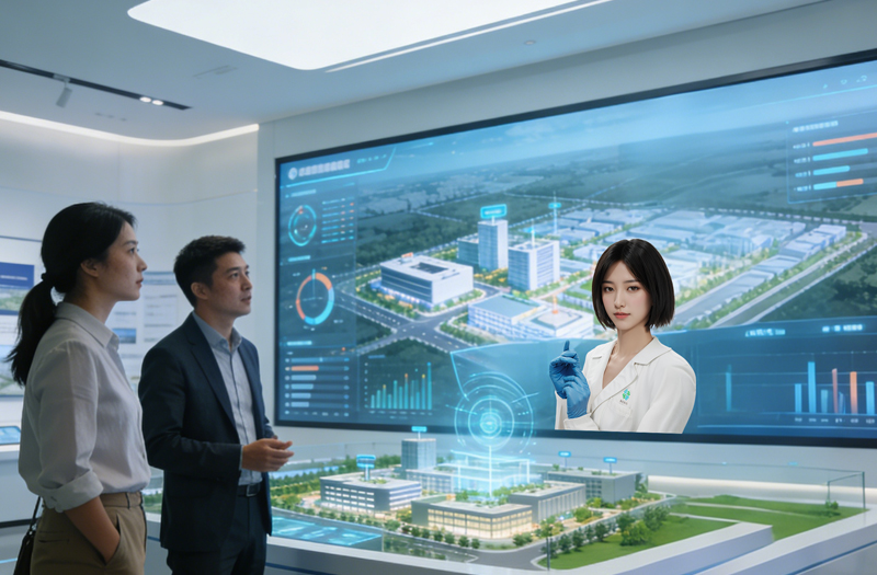 产业园区运营攻略，数字人打造招商引资、品牌展示、资源链接阵地